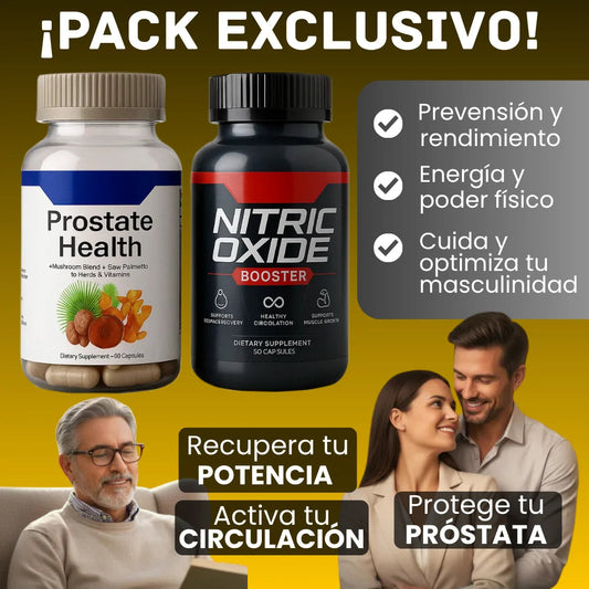 Óxido nítrico + Próstata: Pack Exclusivo
