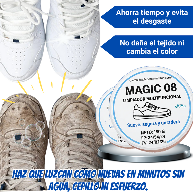 Limpiador de Zapatillas Magic 08